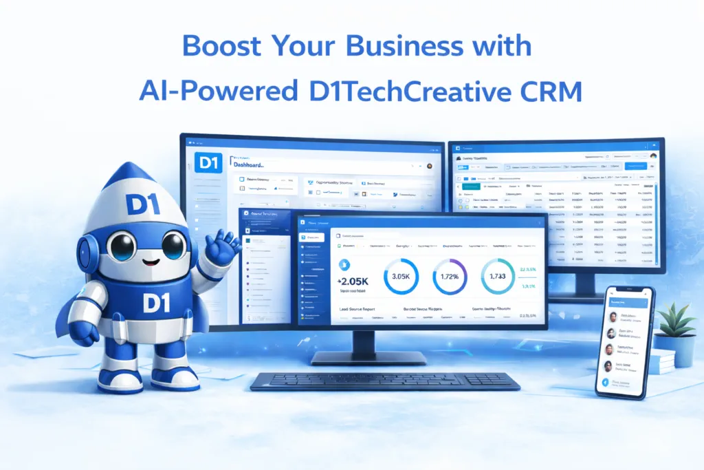 Boost Your Business with AI-Powered D1TechCreative CRM