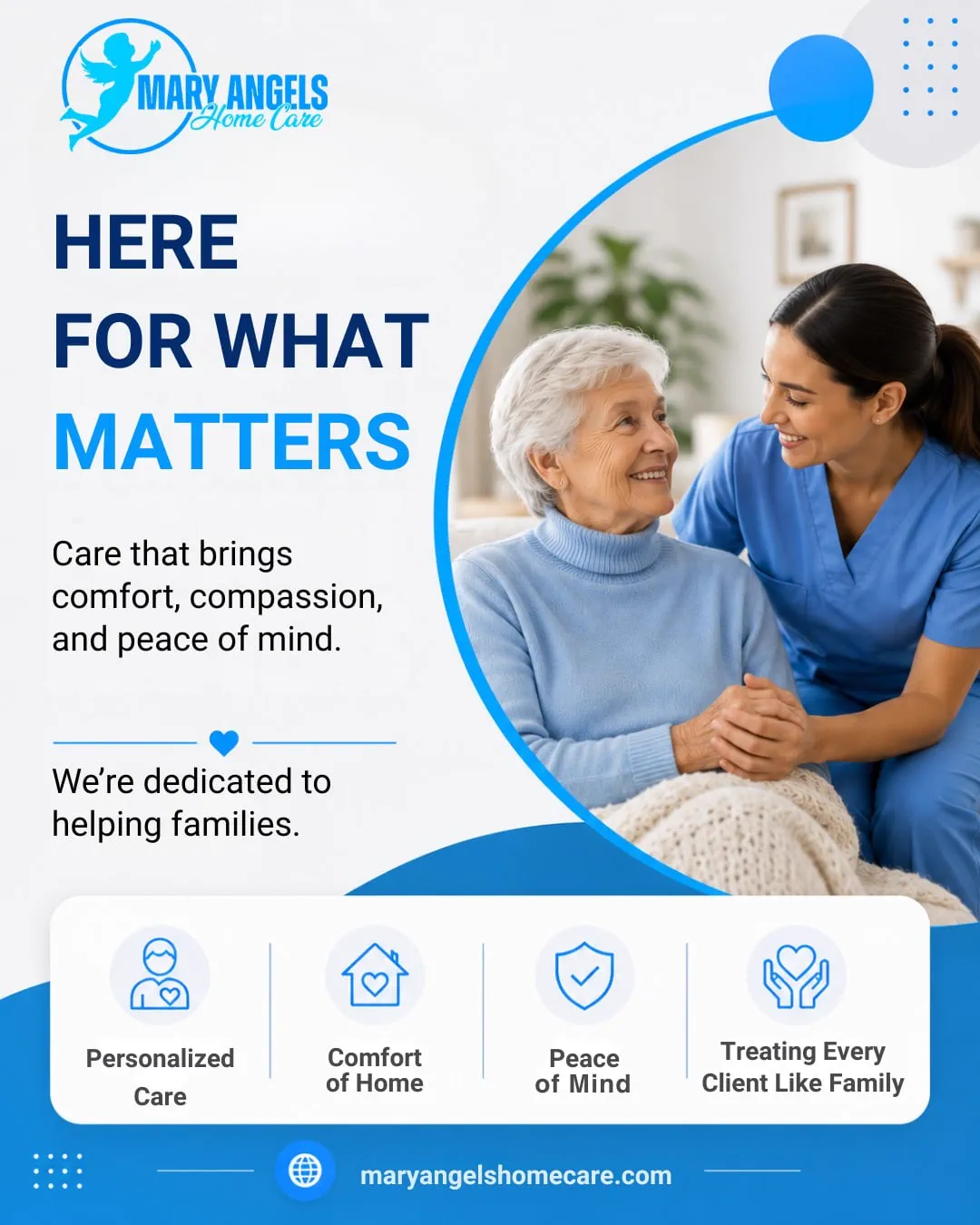 Mary Angels Home Care, Ad Creatives That Turn Scrolls Into Leads & Sales 2