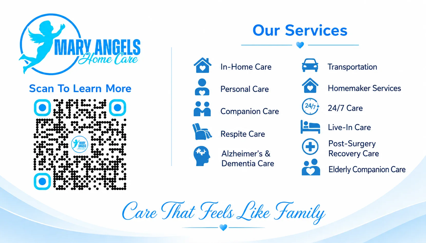 Mary Angels Home Care, Brand Identity & Marketing Assets 2